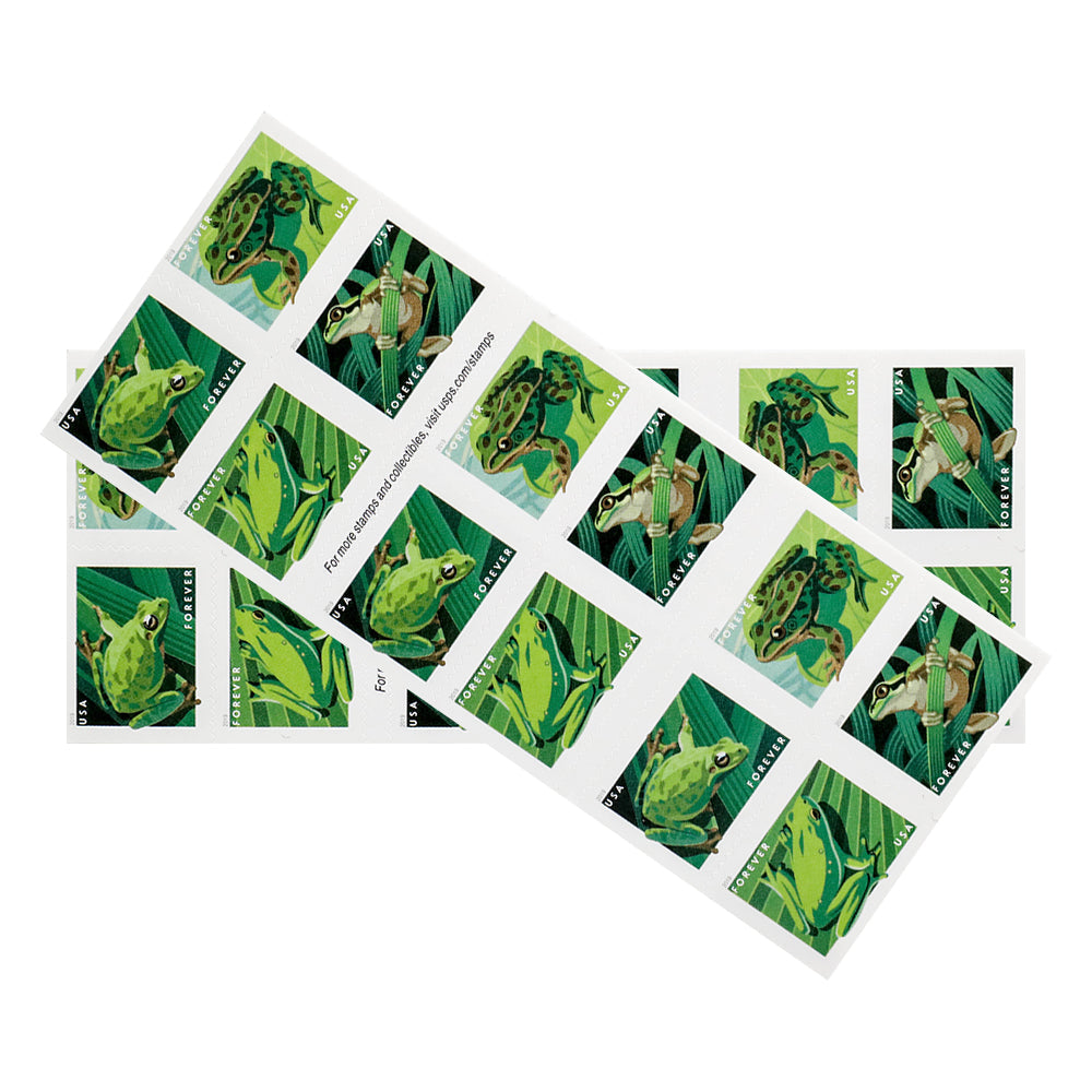 2019 US Frogs Forever Stamps